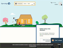 Tablet Screenshot of gjensidige.ee
